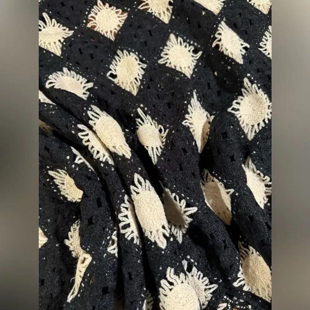 Free People Beach House Crochet Top Size XS
